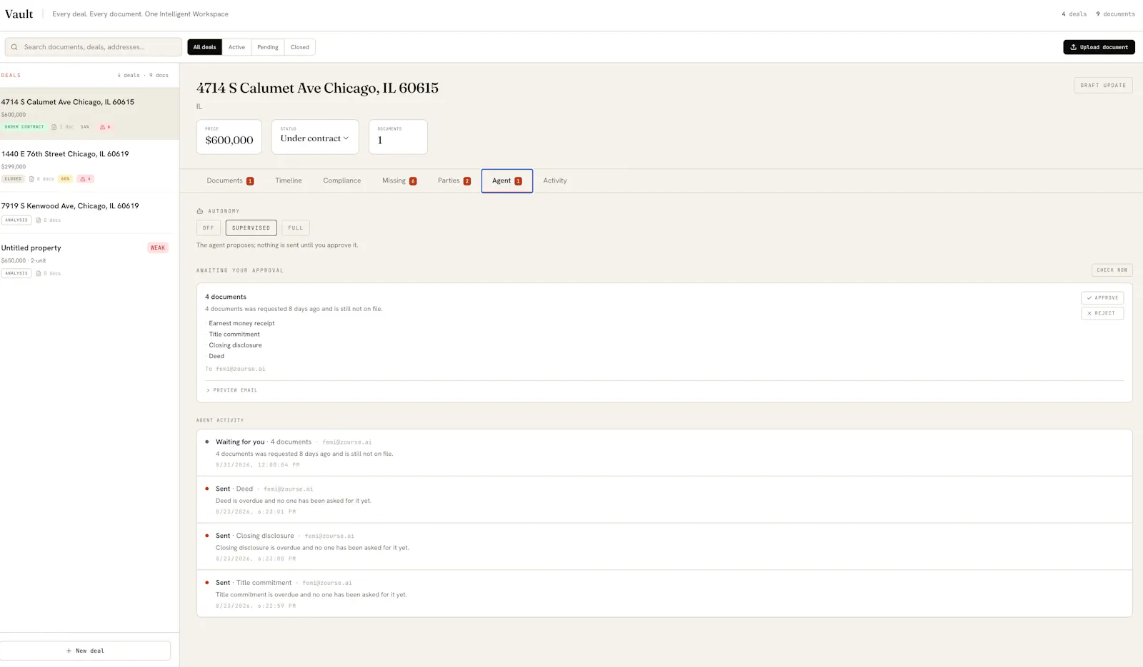 Zourse AI Deal OS for Real Estate  screenshot 4