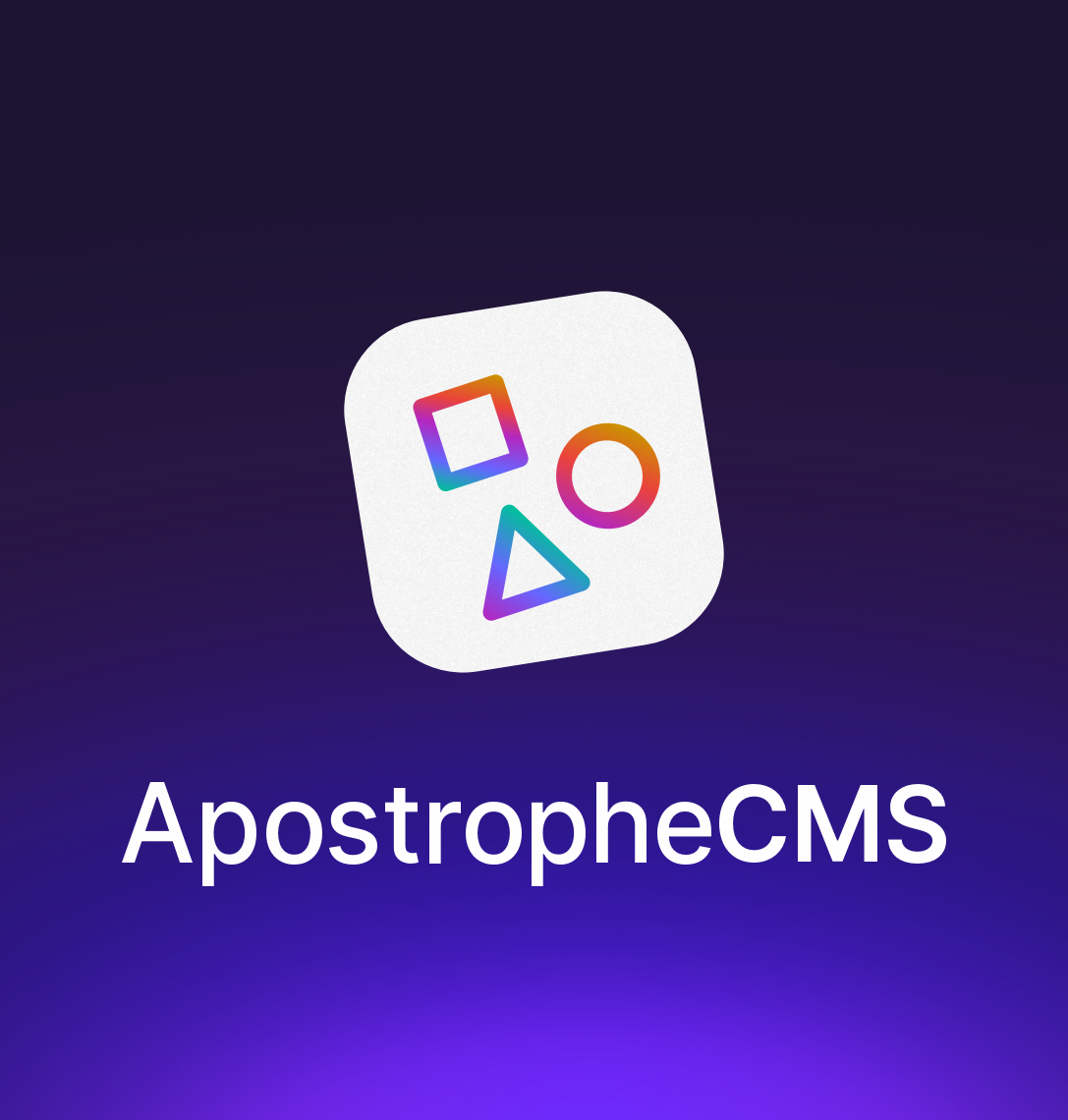 ApostropheCMS: Project Workspaces logo