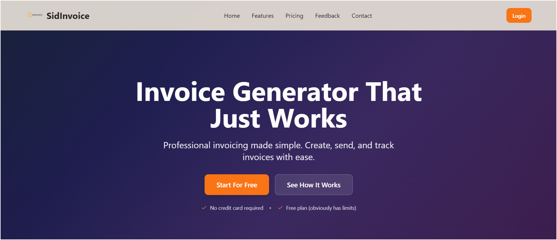 SidInvoice - Screenshot 2 preview