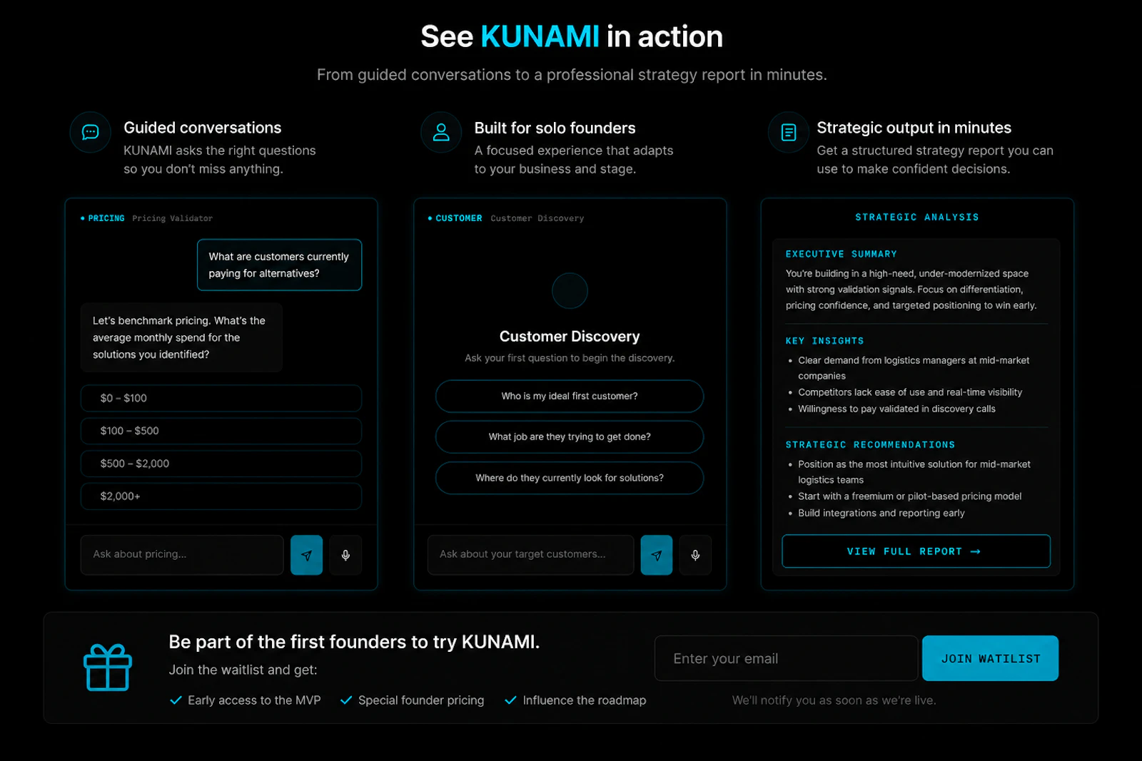 KUNAMI screenshot 2