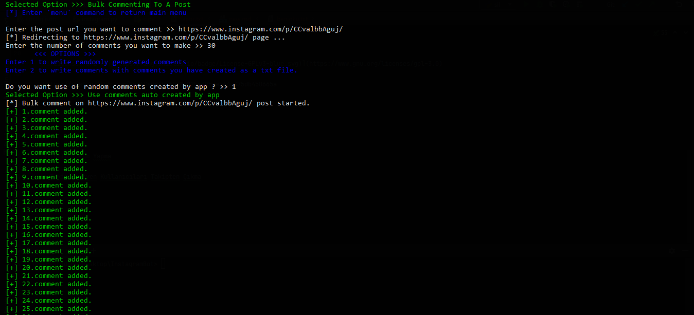 İnstagram Bot gallery image