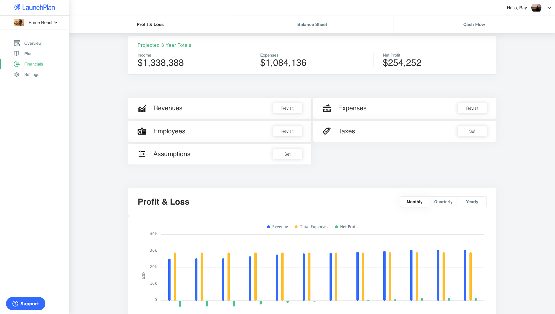 LaunchPlan gallery image