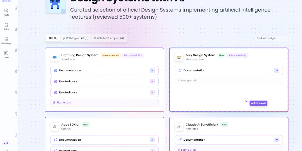 AI時代的設計系統儲存庫