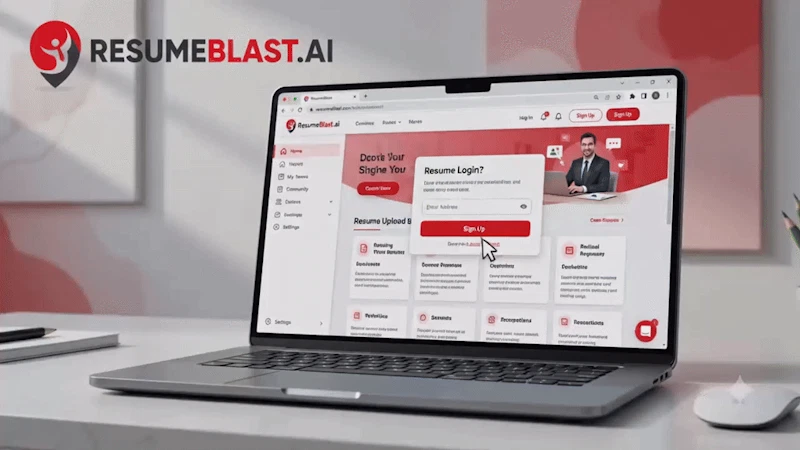ResumeBlast.ai screenshot 1 (video preview)
