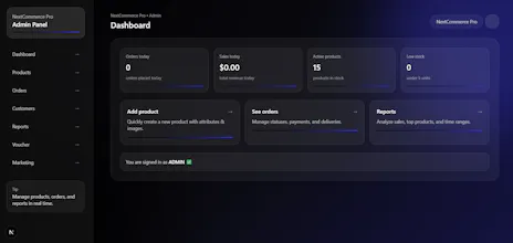 NextCommerce Pro gallery image