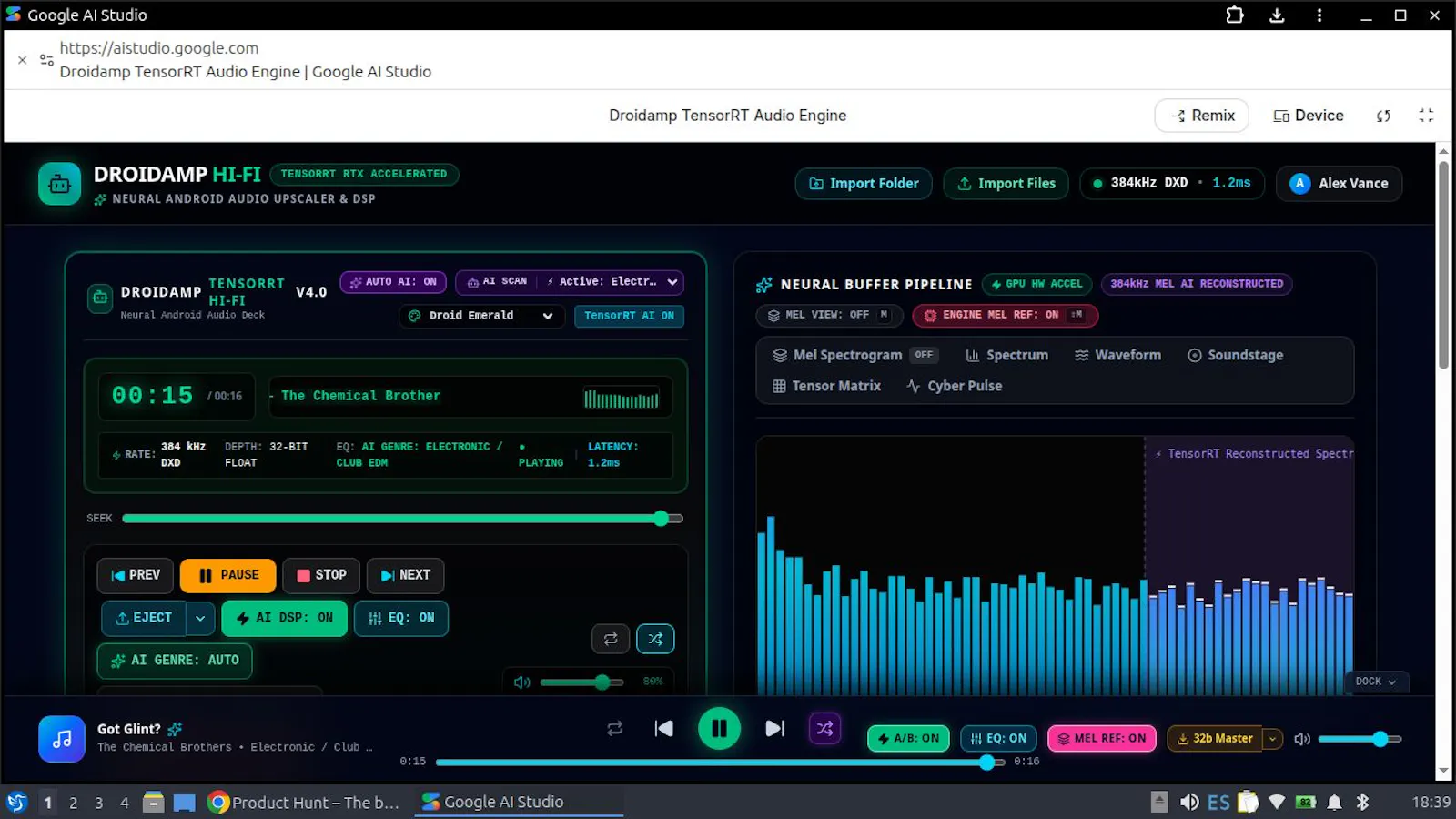 Media player with AI upscaling and more. screenshot 1
