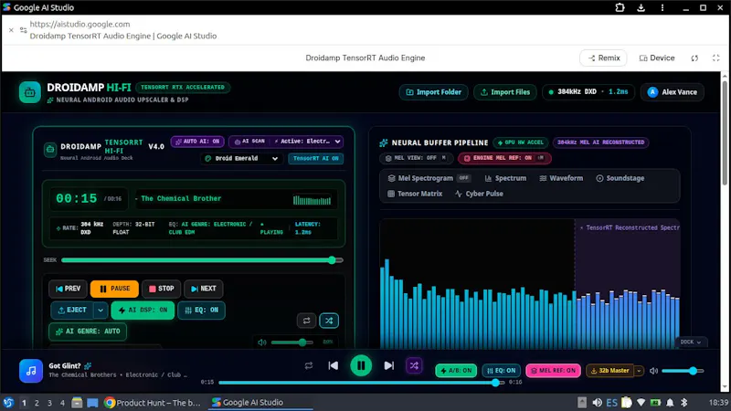 Media player with AI upscaling and more. screenshot 1