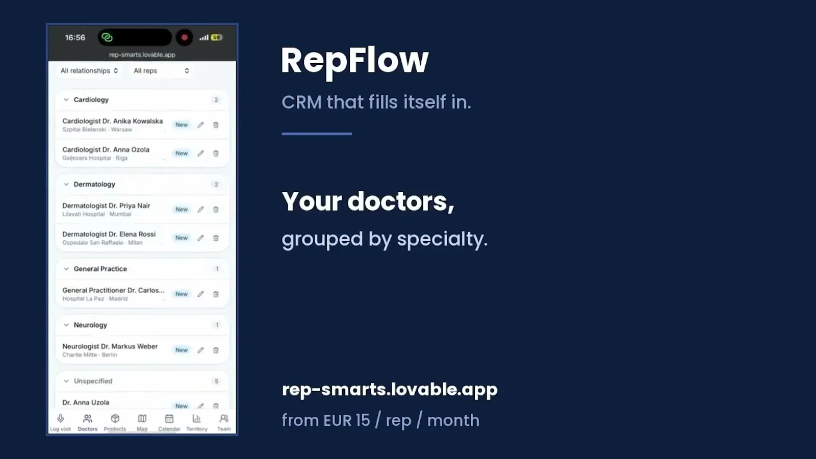 RepFlow screenshot 1 (video preview)