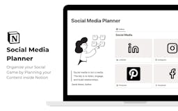 Notion Social Media Planner  media 1