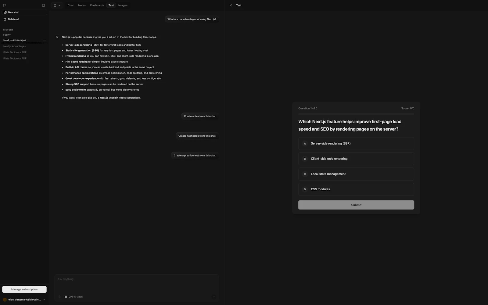 Studentchat  screenshot 4