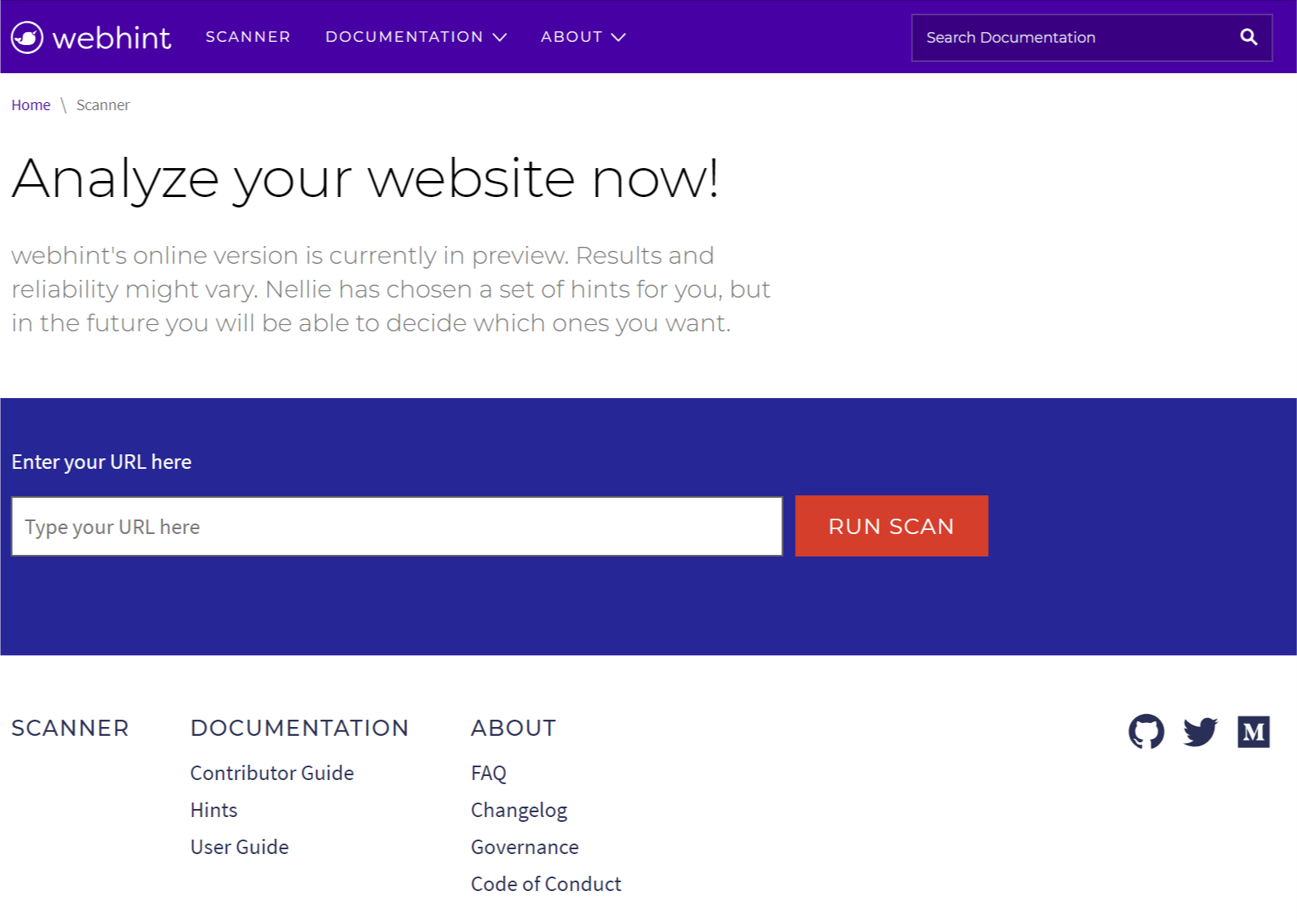 webhint gallery image