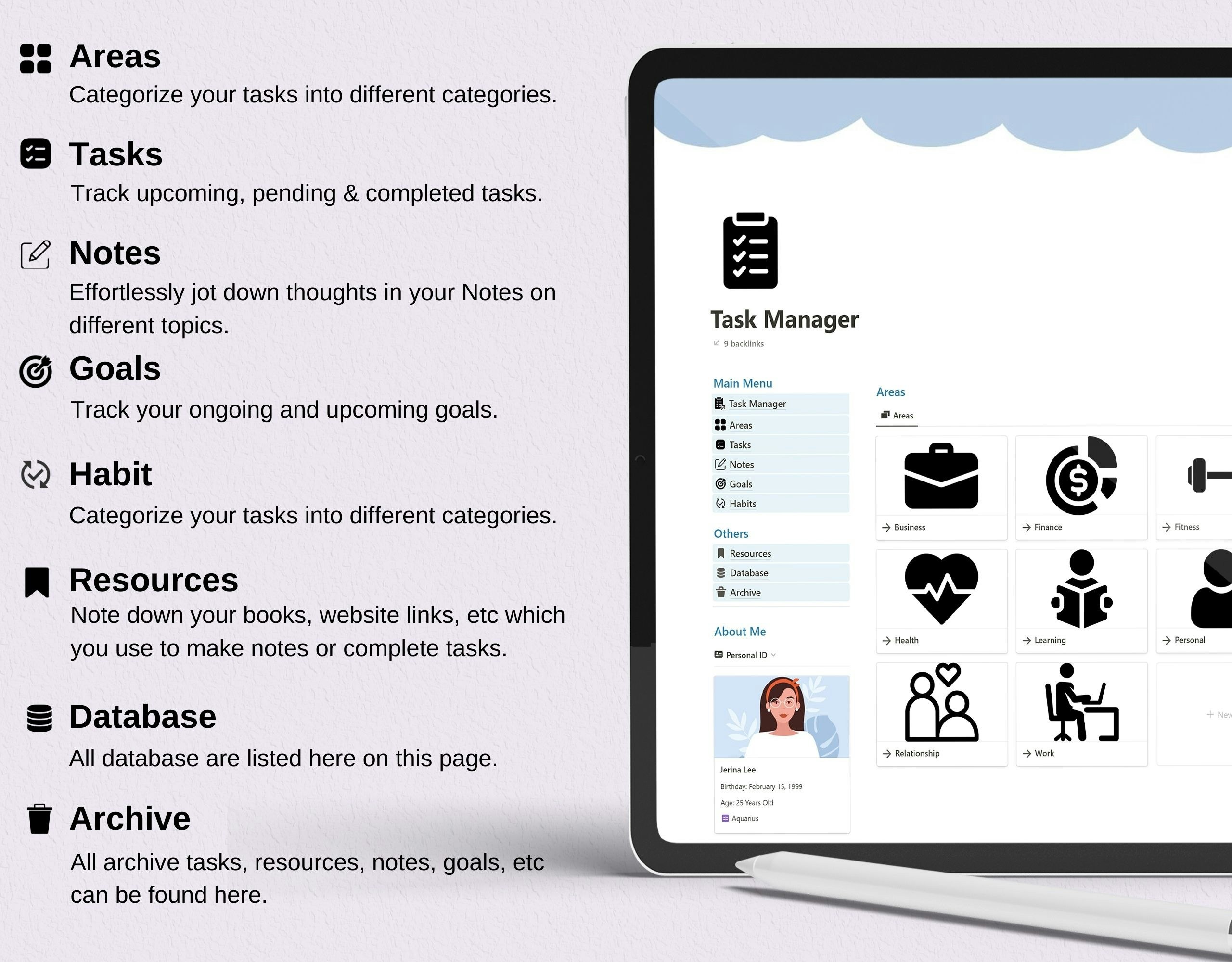 Notion Task Manager gallery image