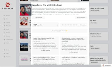 RaterFox 3 gallery image