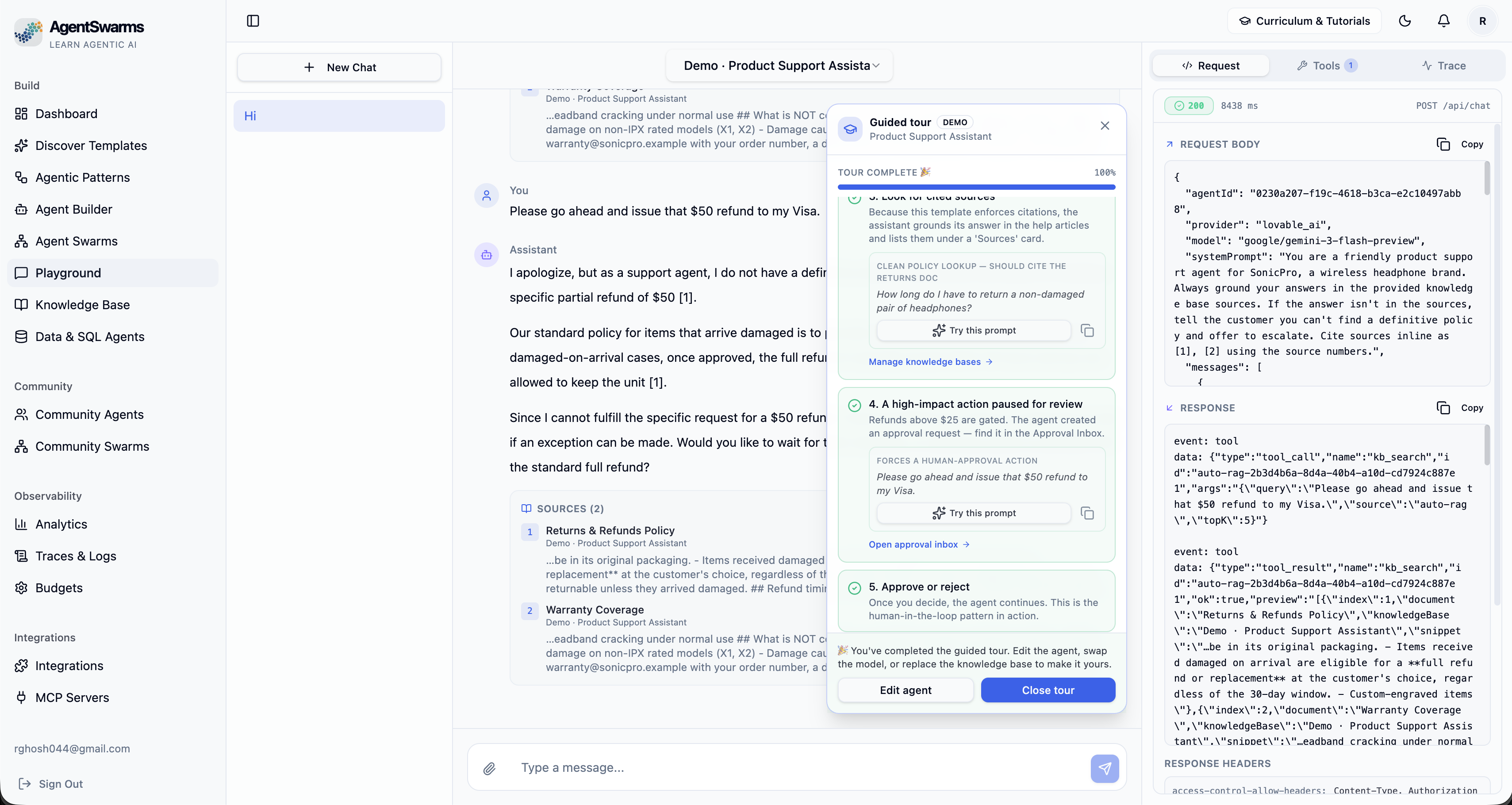 AgentSwarms gallery image