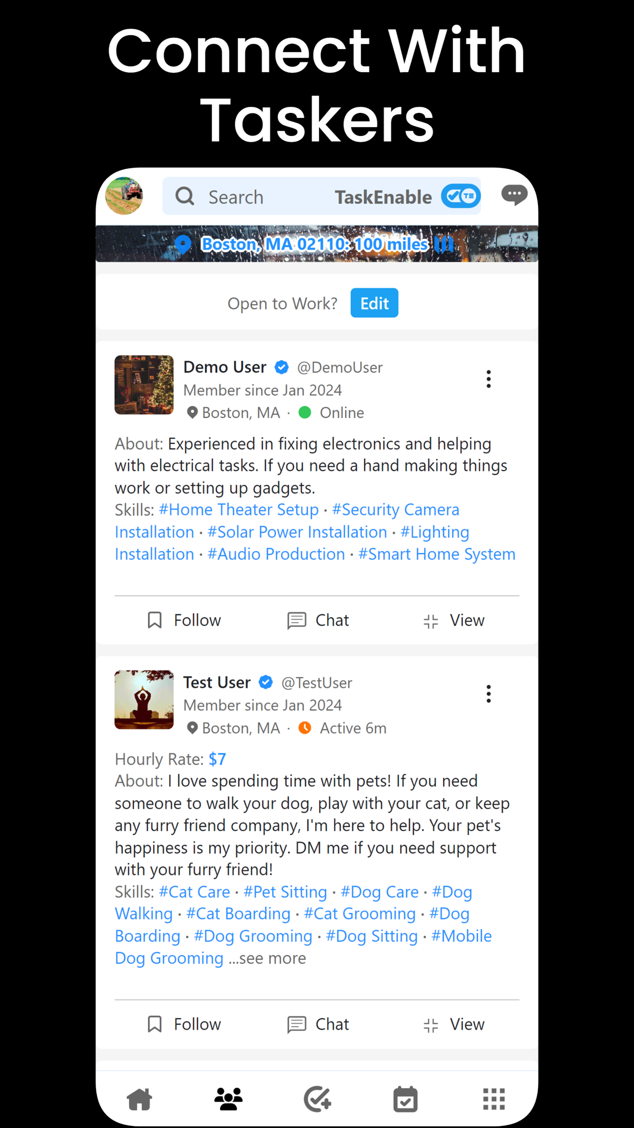 Mídia 3 de Taskenable: Local Connect