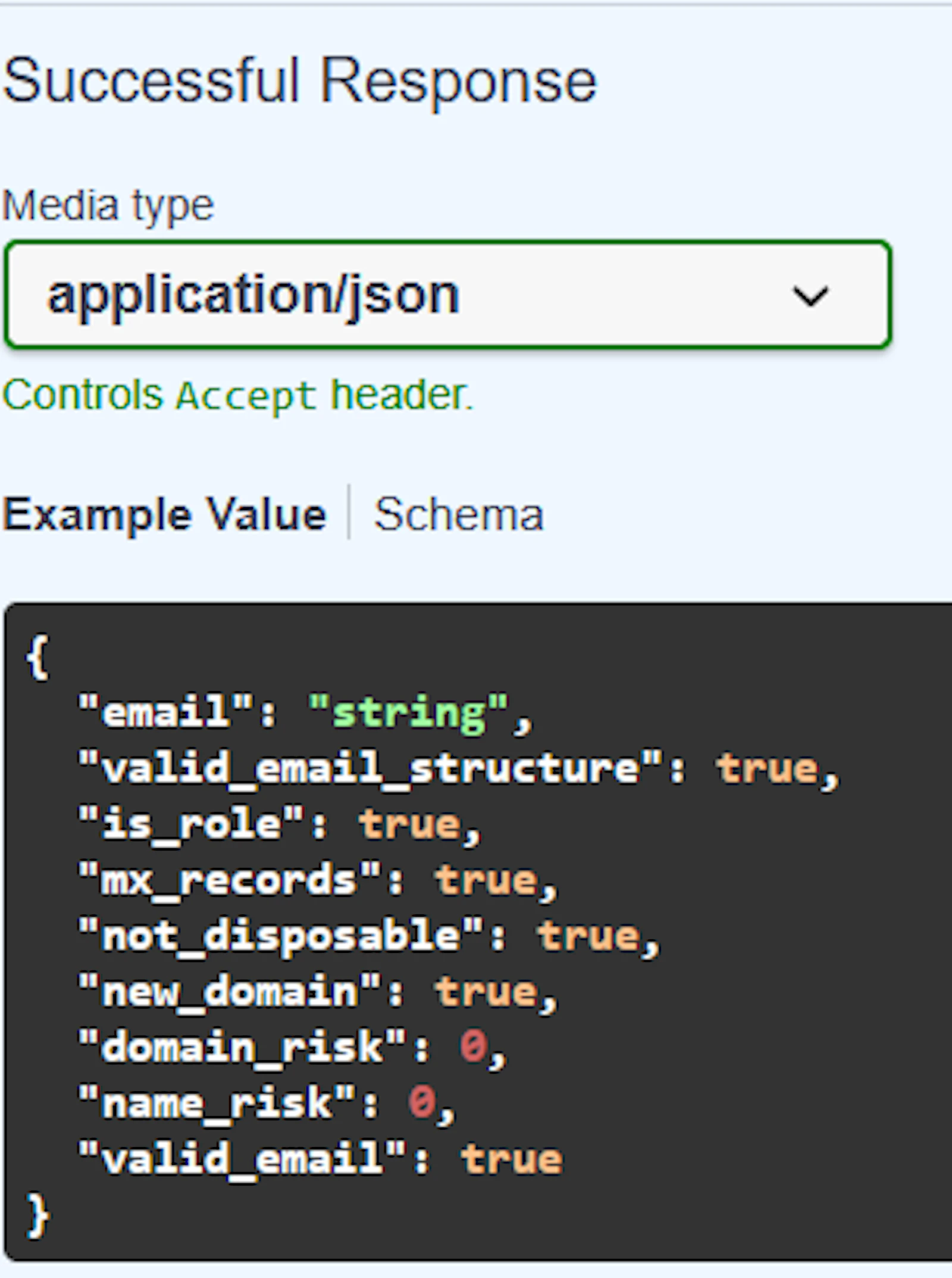 Email Validator API screenshot 3