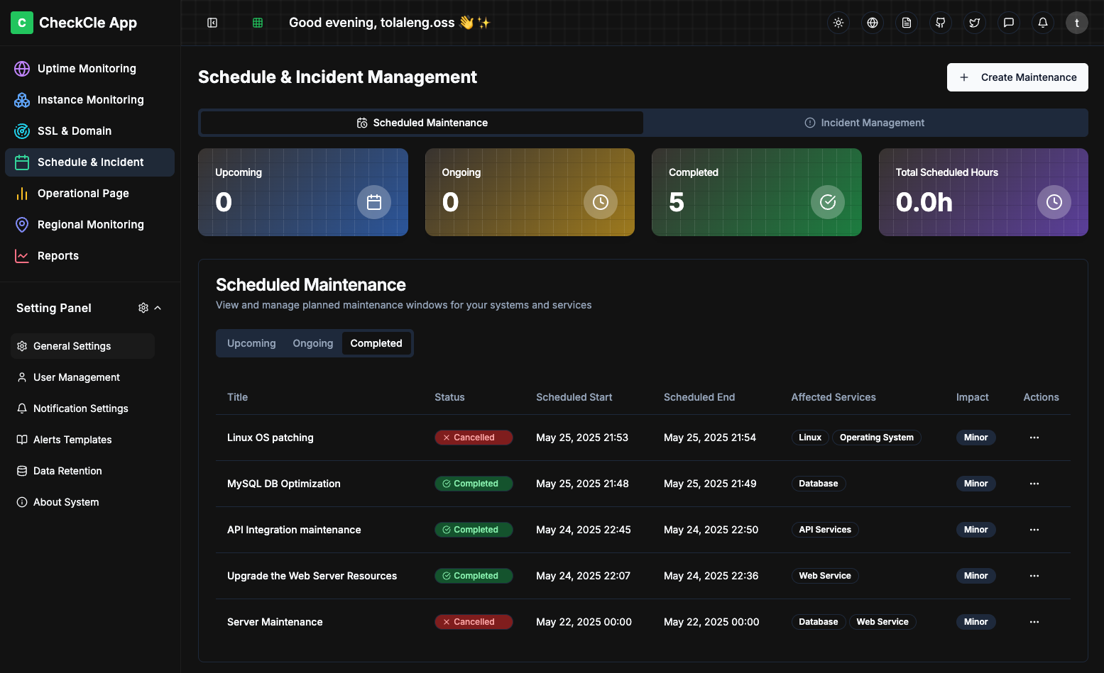 Scheck - Eine selbst gehostete Open-Source Medien 2