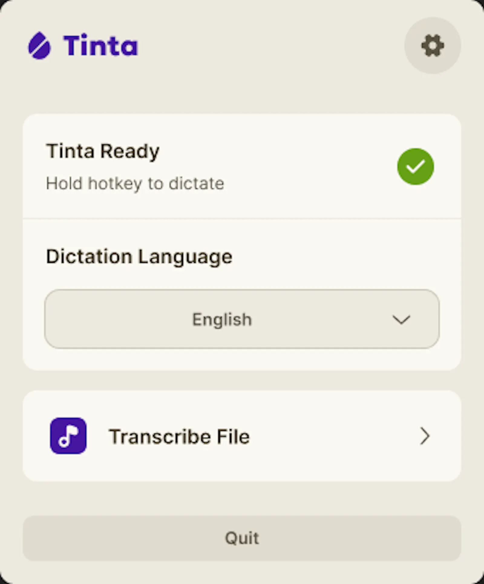 Tinta Voice screenshot 3