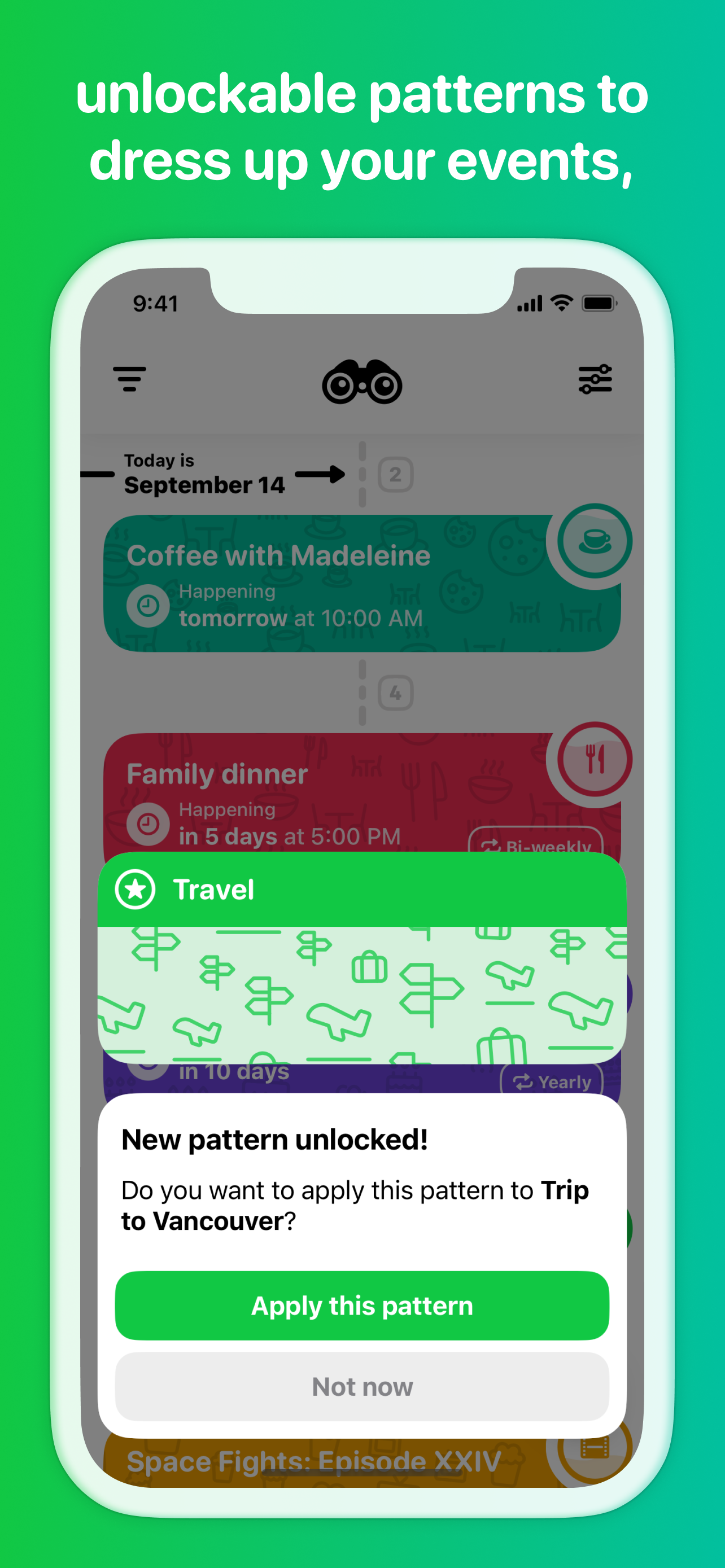 Vooruit - Een aftellen -app voor mensen die van leuke dingen houden media 6