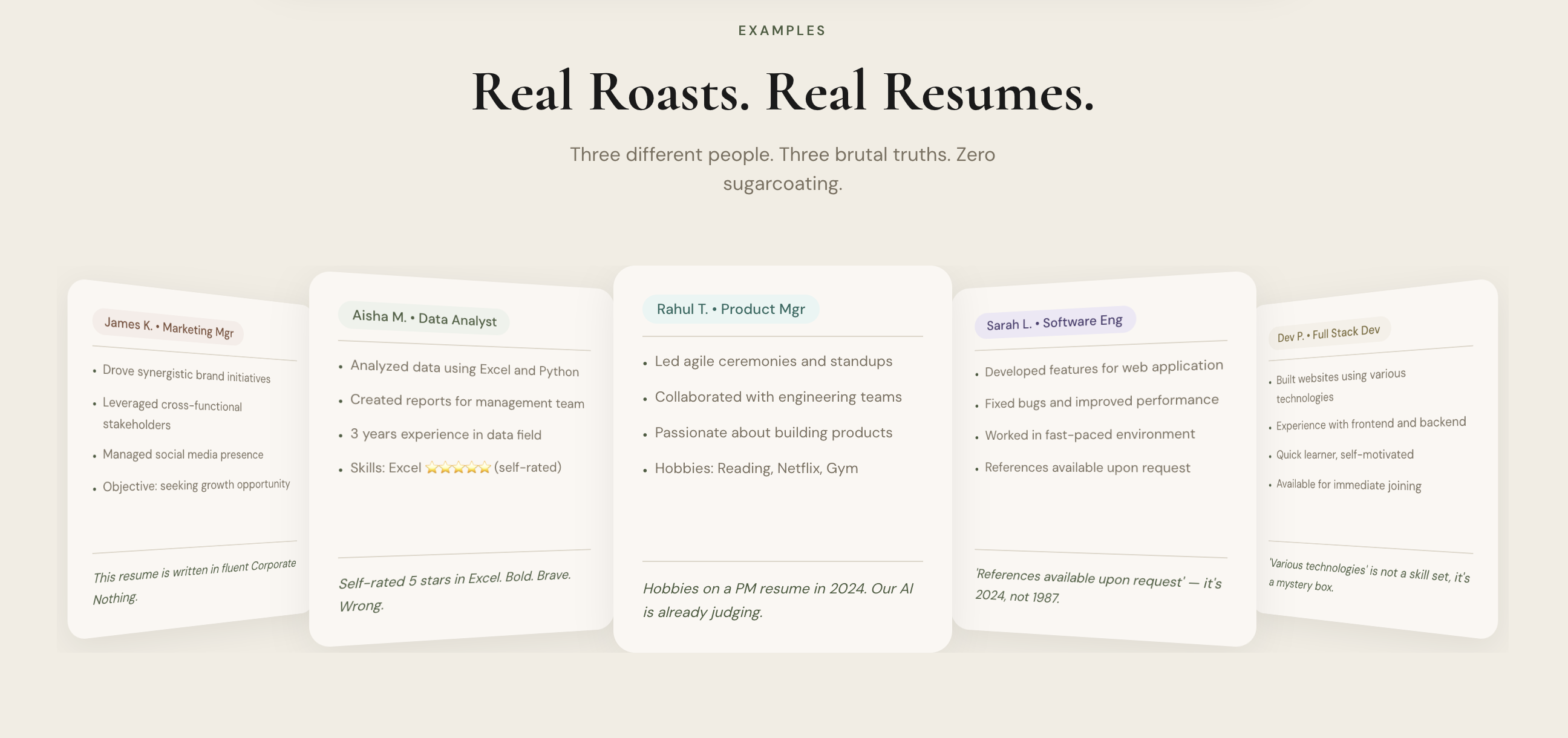 RoastCV gallery image