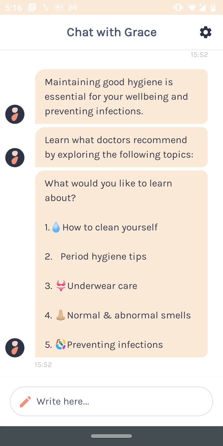 Grace Health- Health & Fertility tracker gallery image