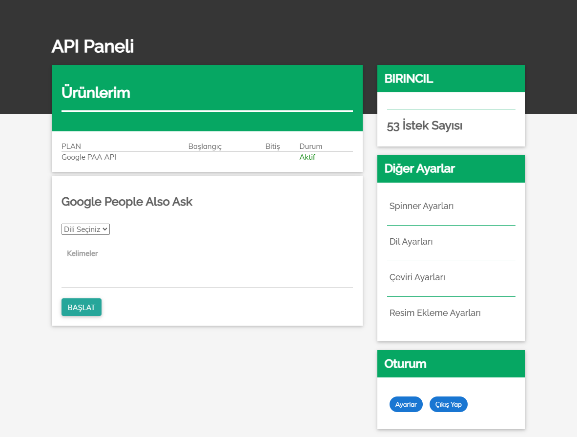 Google PAA API - API, Google, PAA 미디어 1