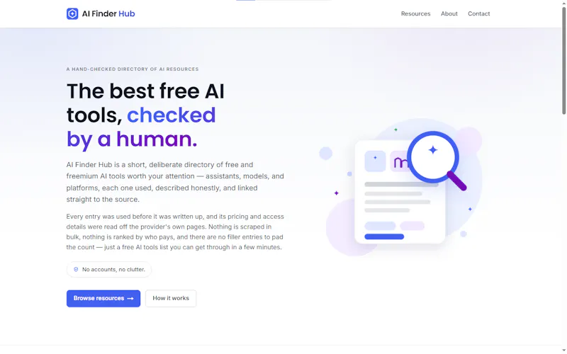 Ai Finder Hub  screenshot 1