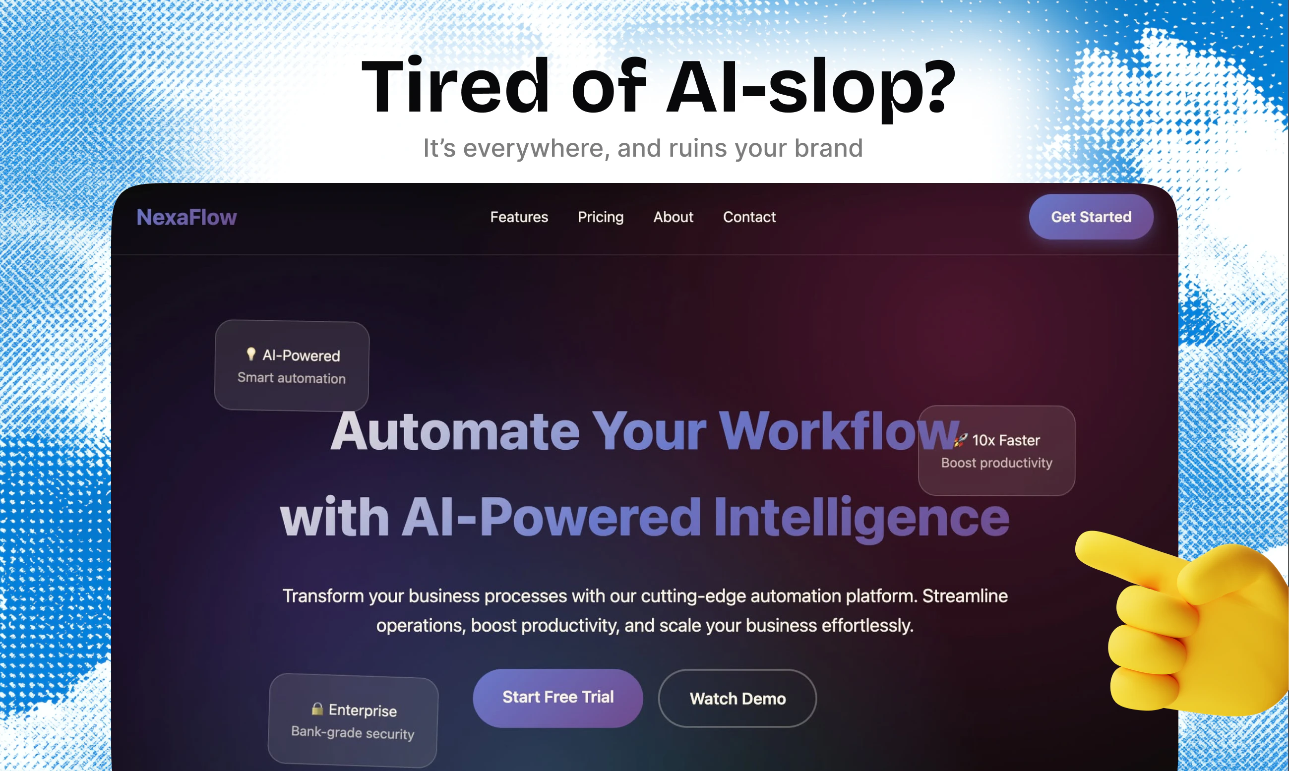 startuptile Uiverse Design-De-slop your AI generated websites