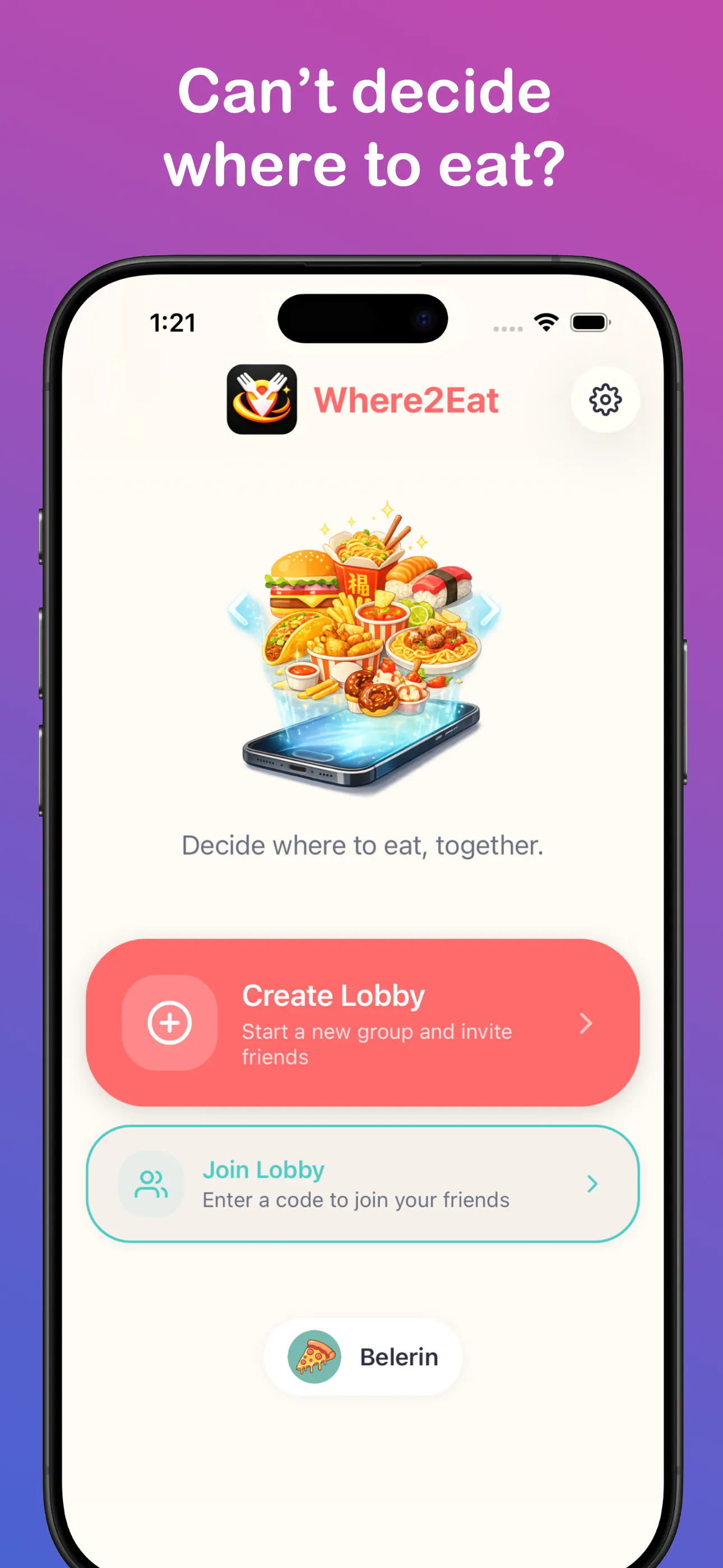 Where2Eat: Swipe  & Match gallery image