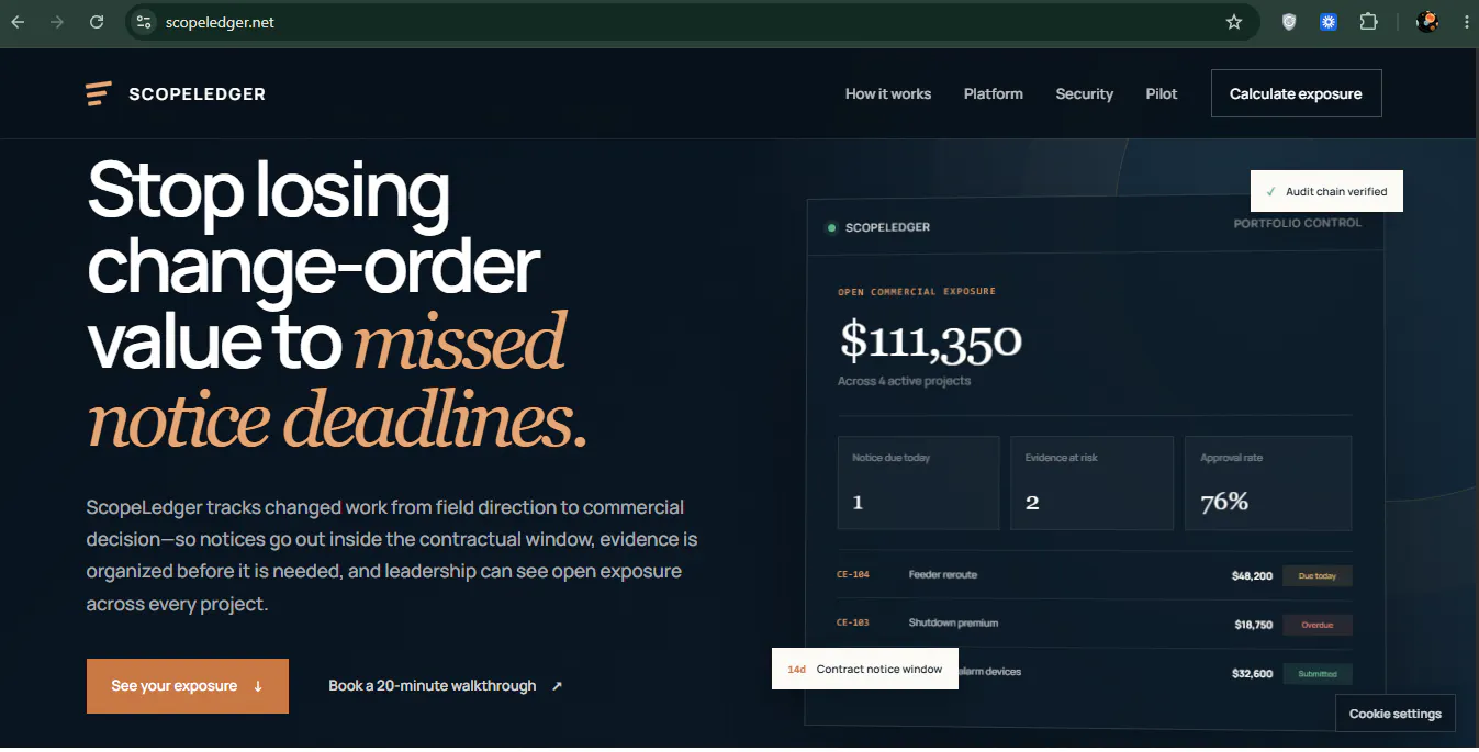ScopeLedger gallery image