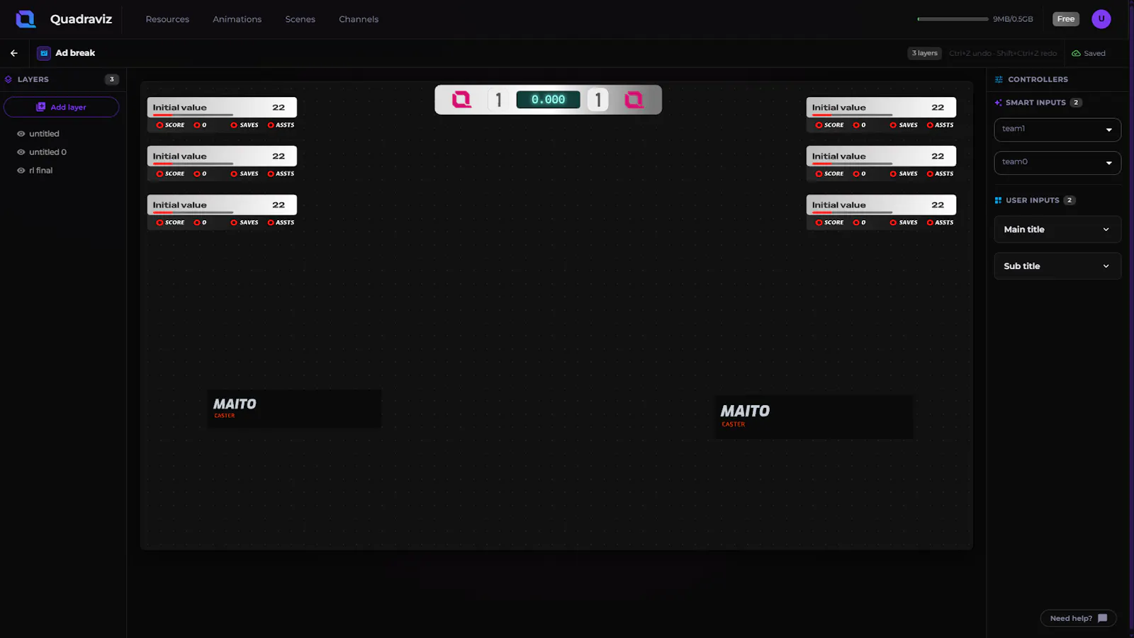 Quadraviz screenshot 1