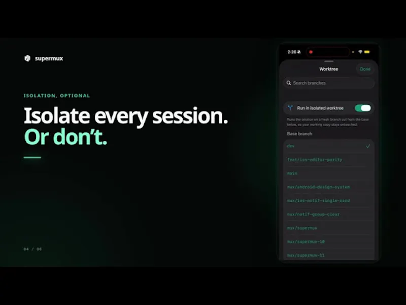 Supermux screenshot 1 (video preview)