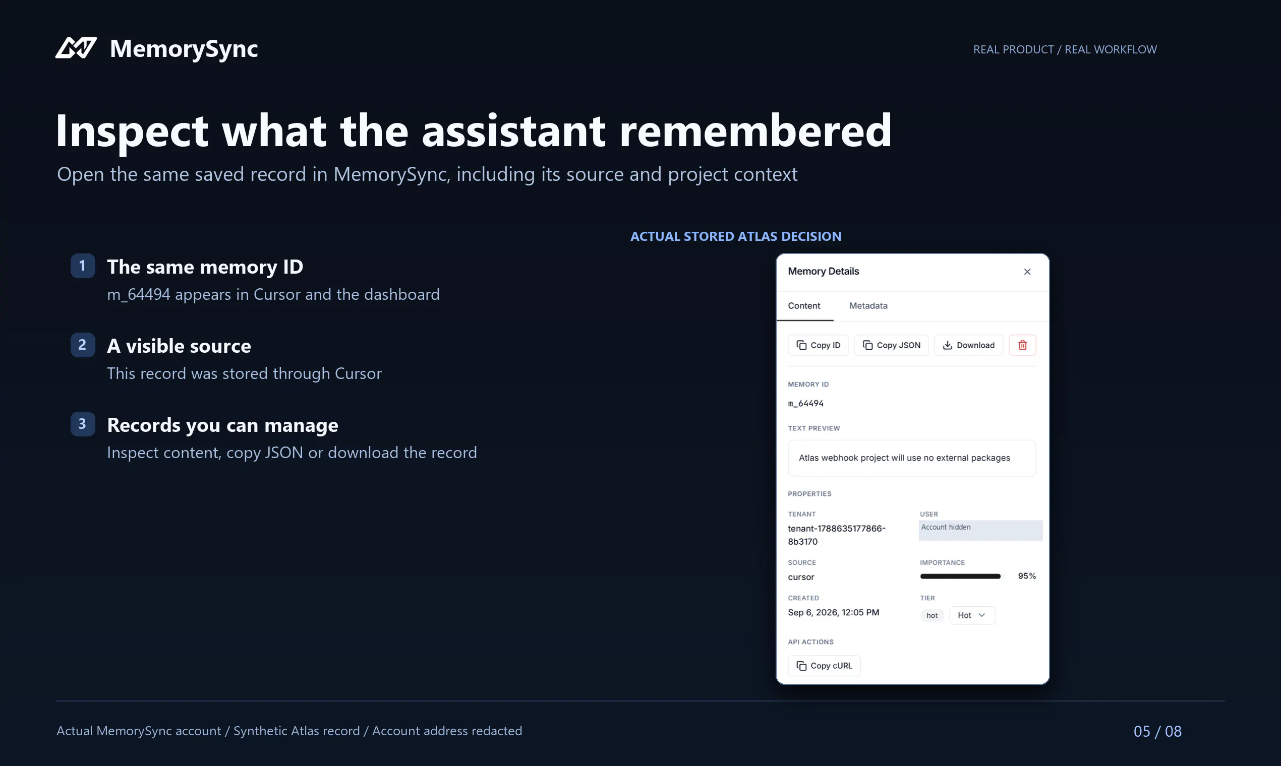 MemorySync gallery image