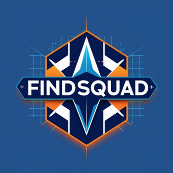 FindSquad - Product Hunt launch logo and brand identity