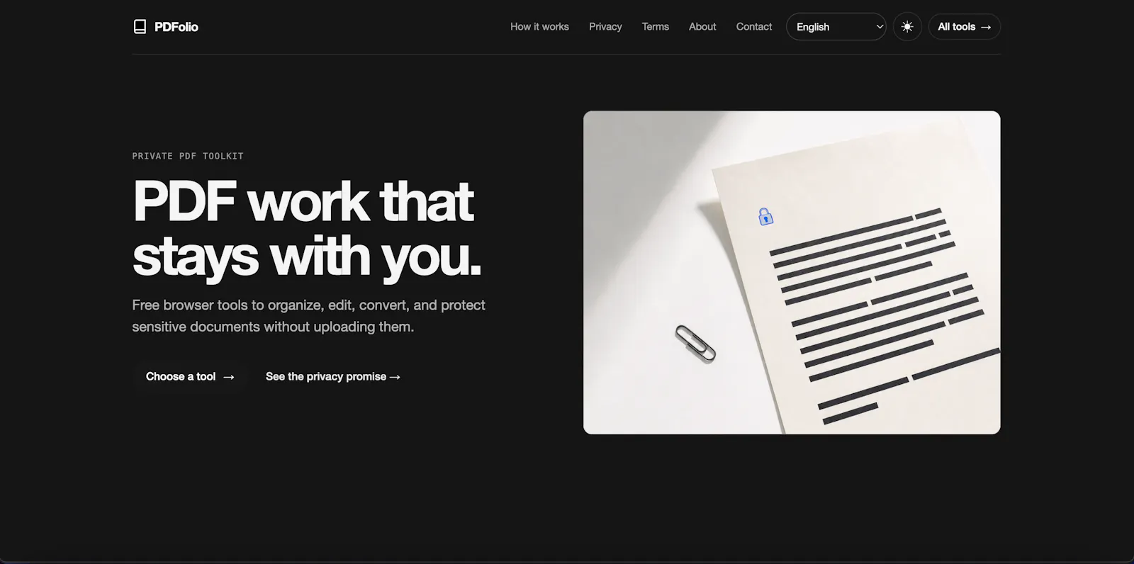 PDFolio screenshot 1