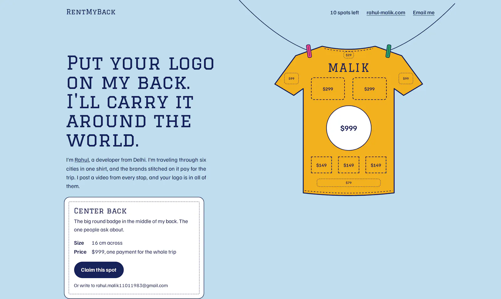 RentMyBack screenshot 3