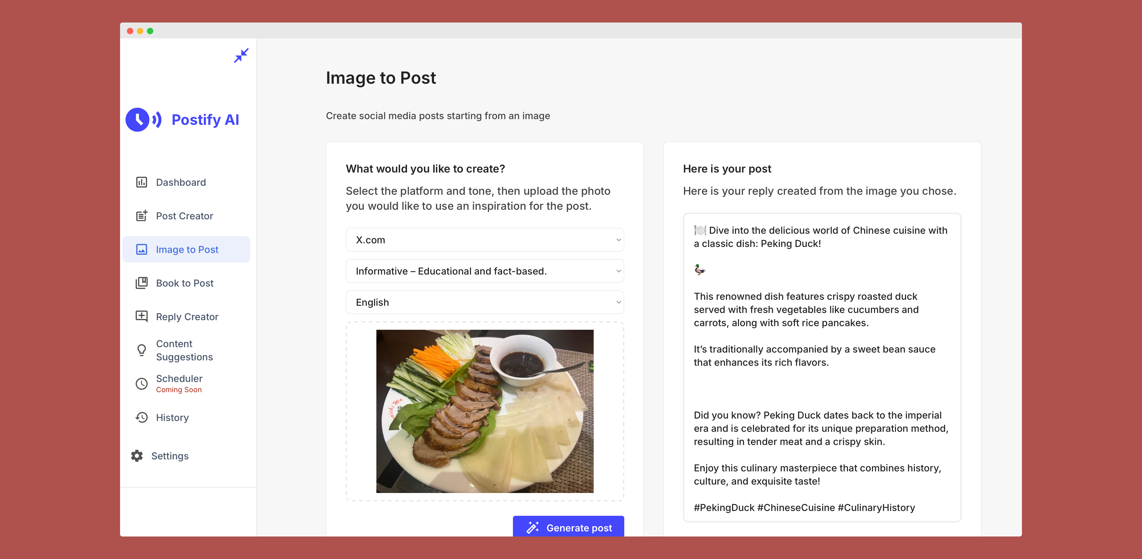 Postify AI gallery image