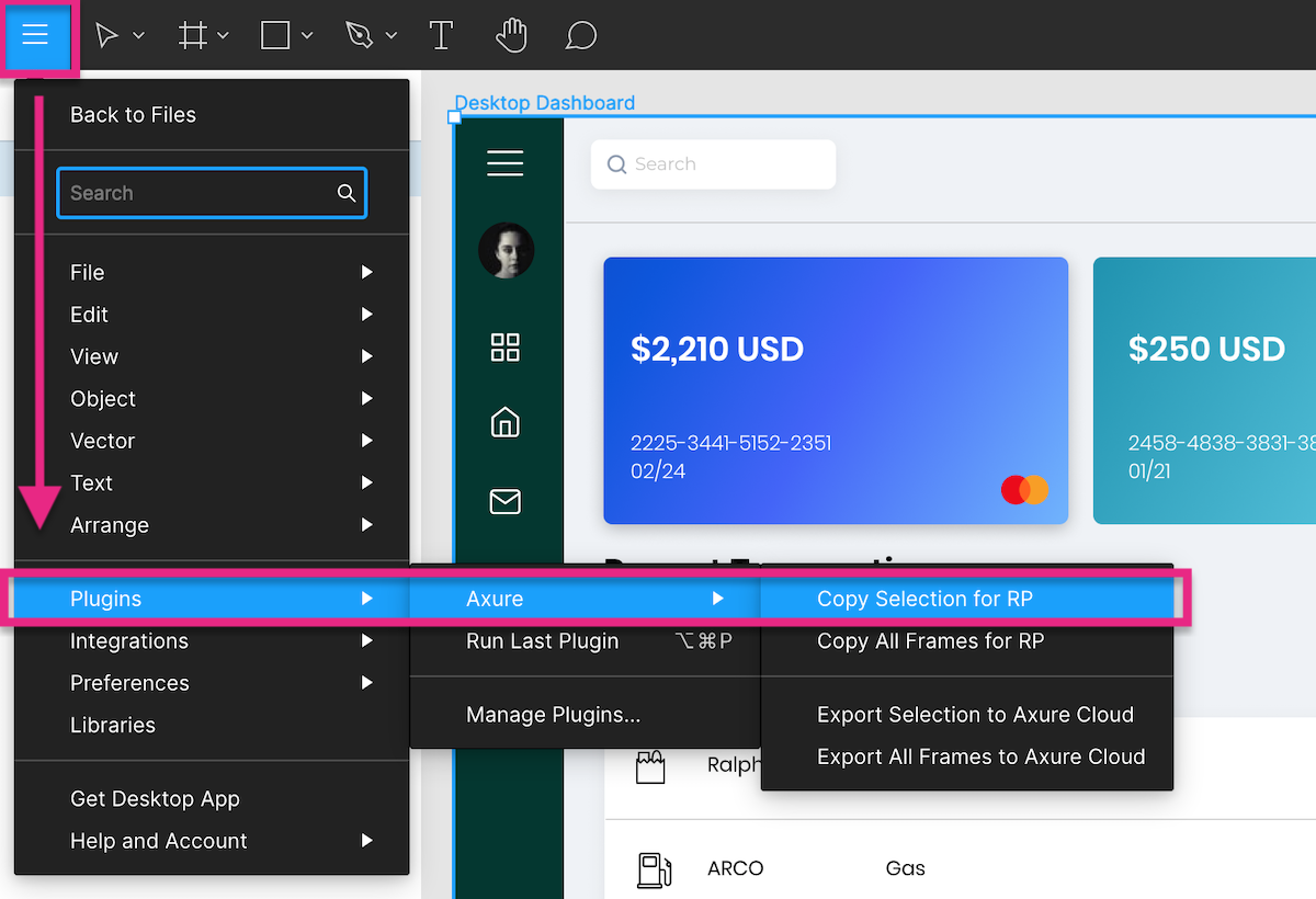 Figma to Axure Plugin gallery image
