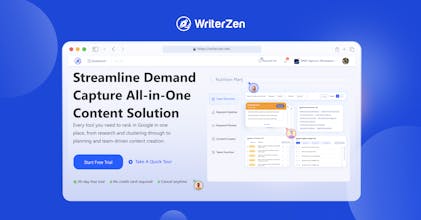 A group of people collaborating on content creation using WriterZen.