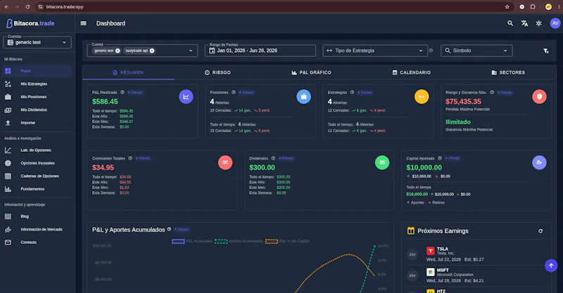 Bitacora.trade screenshot 2