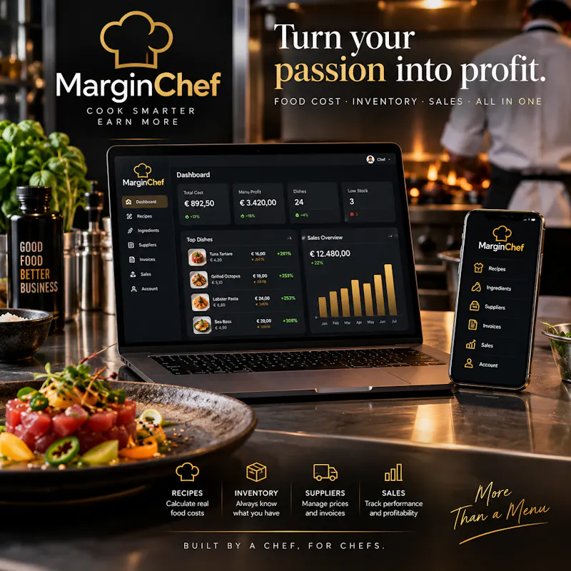 MARGINCHEF — I numeri della tua cucina screenshot 1