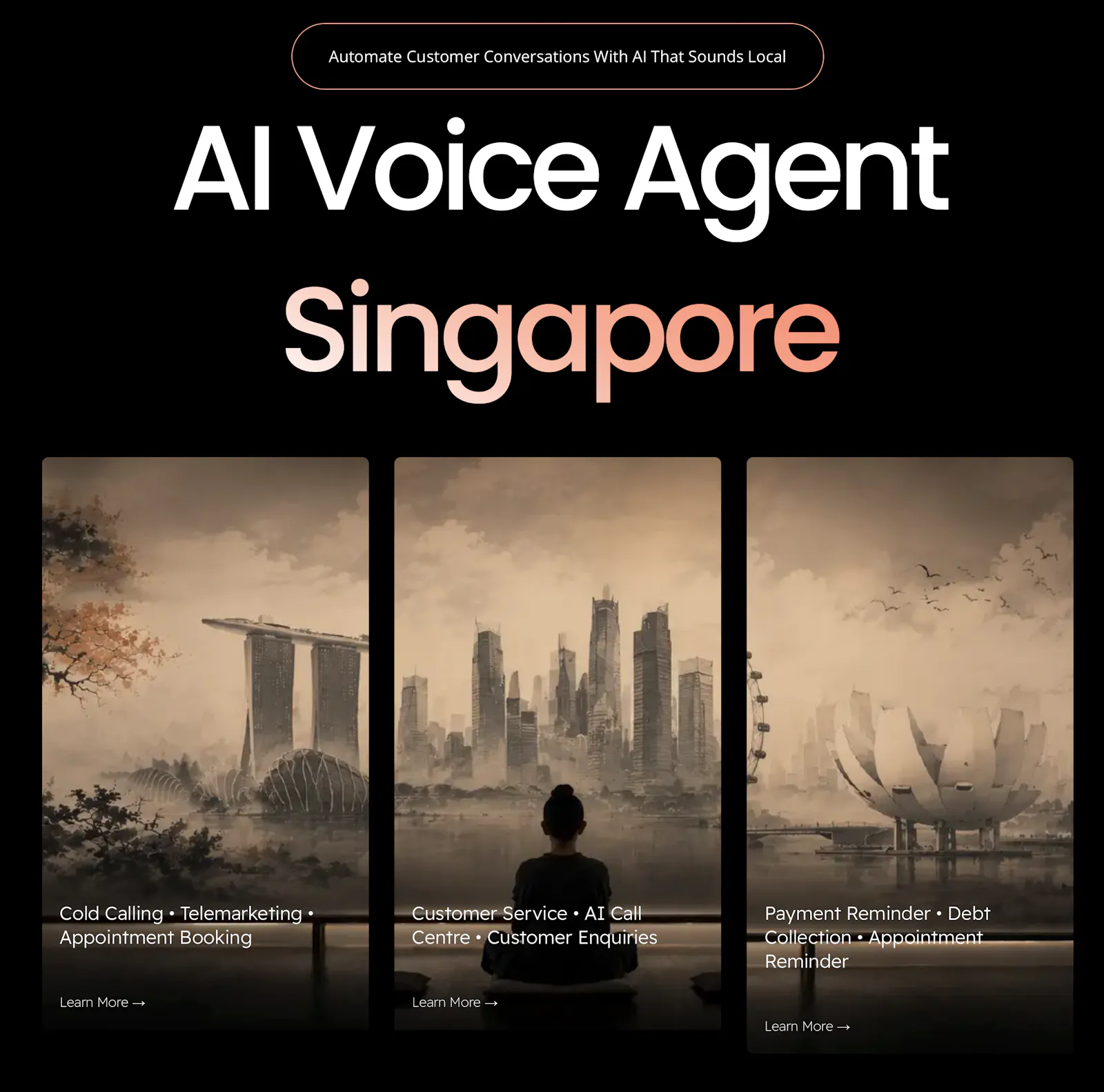AI Voice Agent Singapore screenshot 2