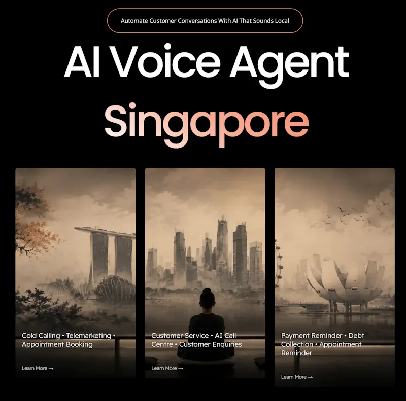 AI Voice Agent Singapore screenshot 2