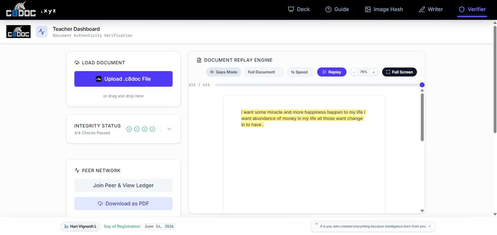 C8DOC screenshot 5