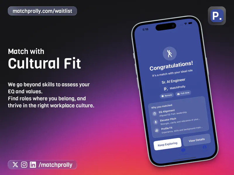MatchProlly - Live Resume gallery image