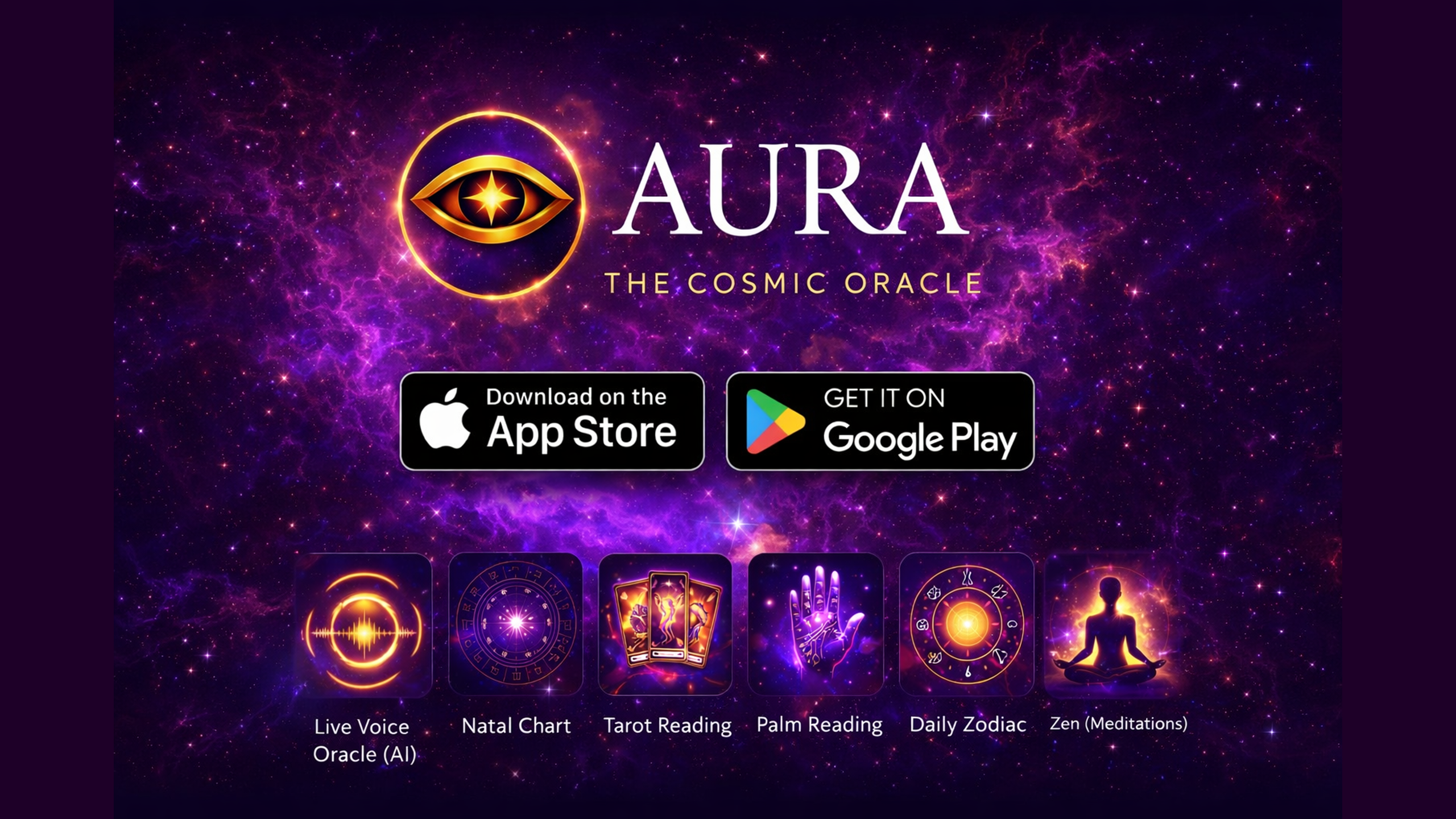 AuRA AI Astrology & Meditation App gallery image