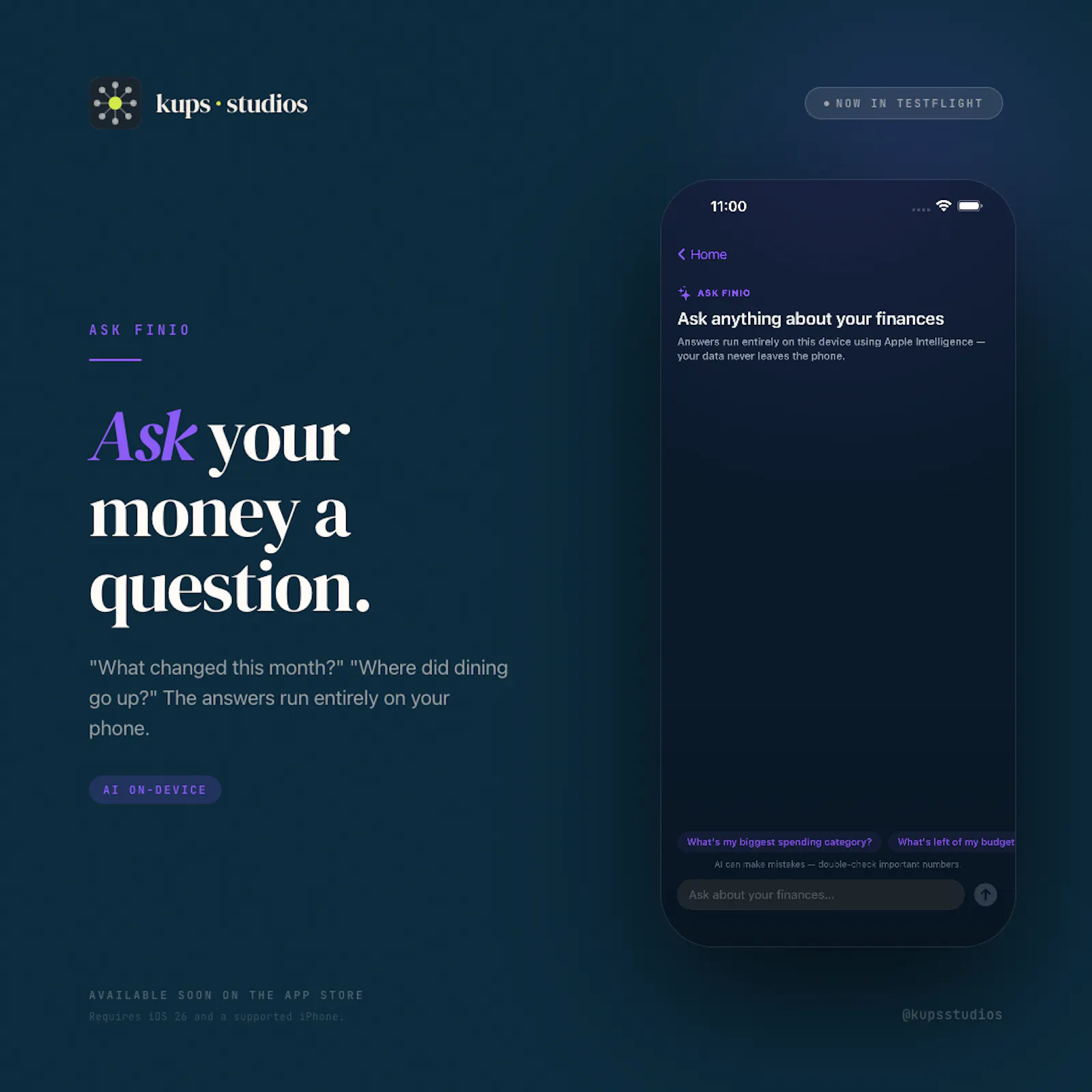 Finio: Personal Finance screenshot 2