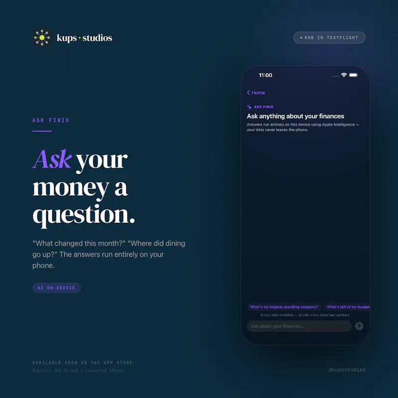 Finio: Personal Finance screenshot 2