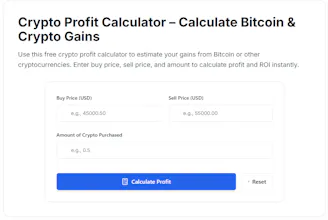Crypto Profit Calculator gallery image