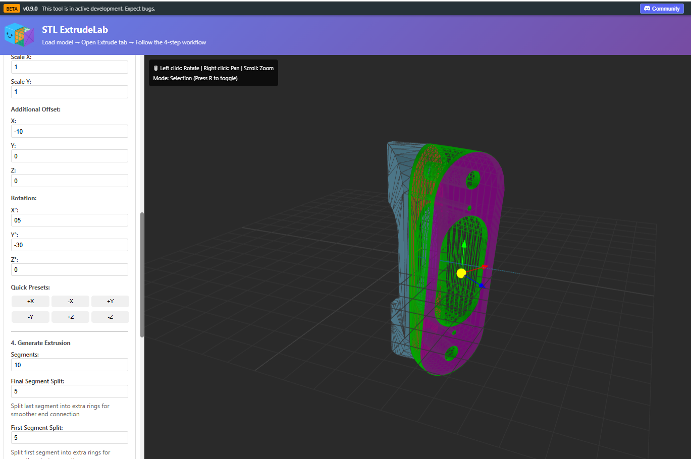STL ExtrudeLab gallery image